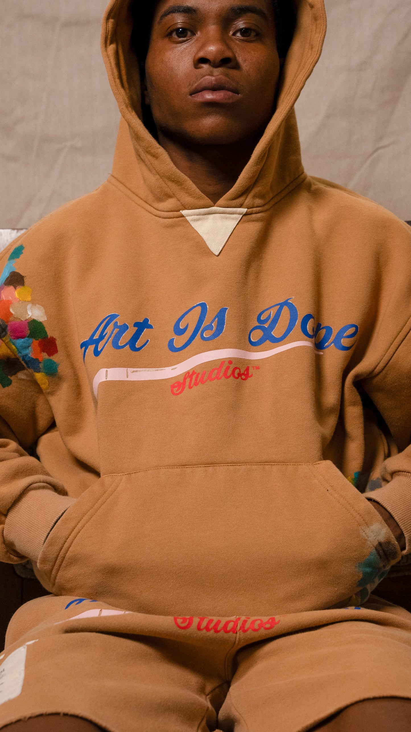 Art is dope studios hoodie